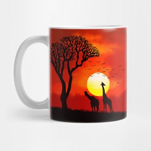 Giraffes Mug